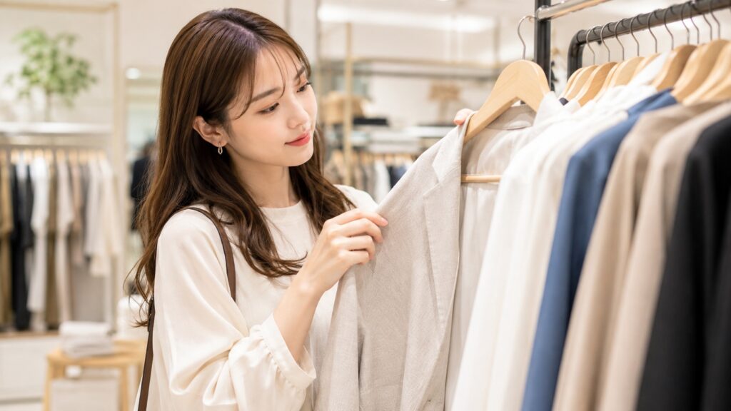 重く感じない服の選び方