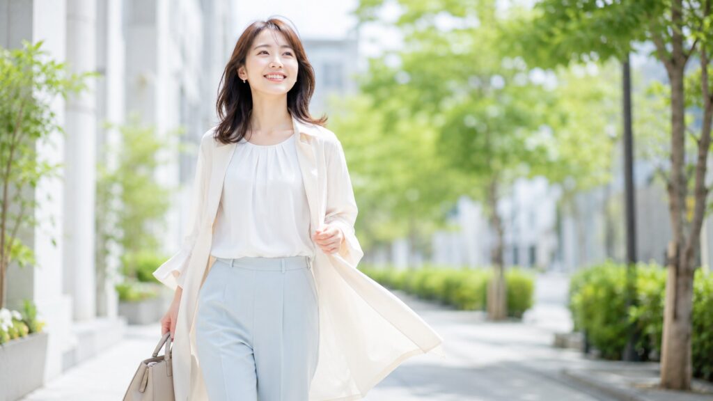 服の重さは「素材 × 肩のフィット × 姿勢」で解決