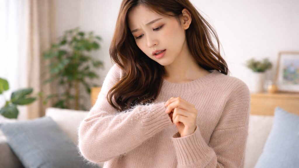 毛玉ができる原因と正しい対策