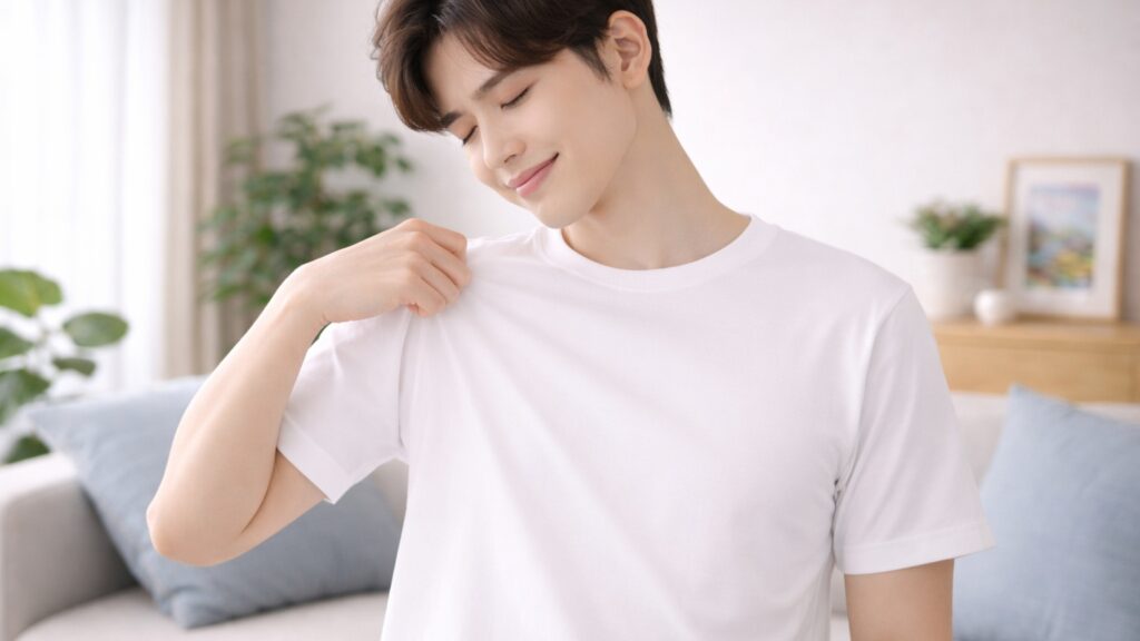 白Tシャツの黄ばみ原因と落とす対策 解消