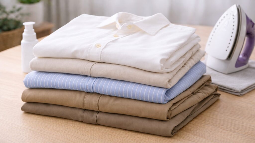 シワになりやすい素材まとめ キレイになった洋服