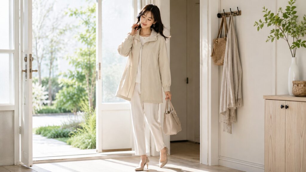 花粉対策に最適な“服の形”