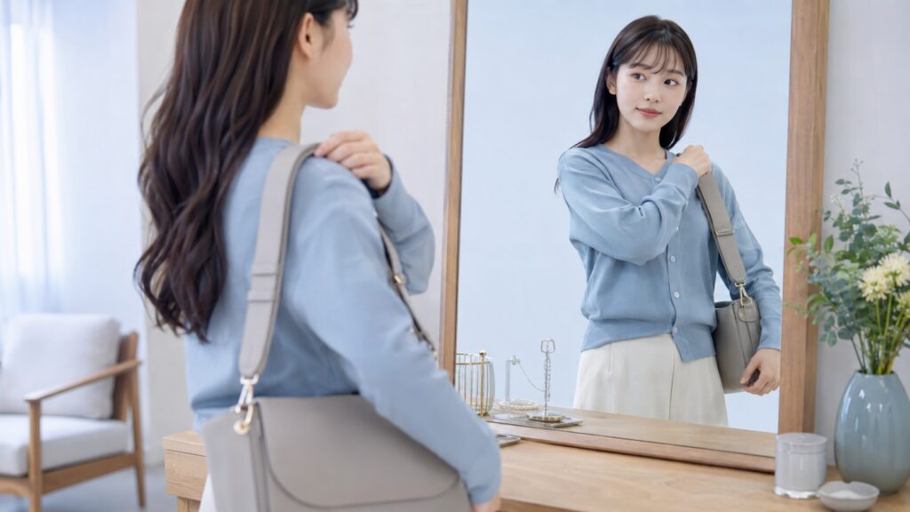 今日からできる「バッグのショルダーが落ちない」ための対策（改善策）