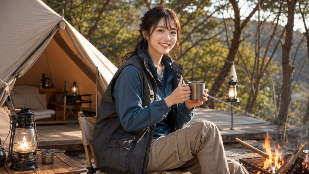 キャンプ服は「3層・現場基準・可動域」で整える