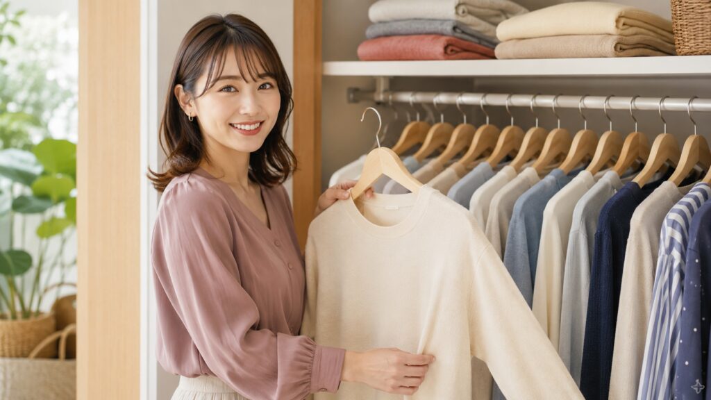 服の型崩れを防ぐコツは“重み・ねじれ・圧”を減らすこと