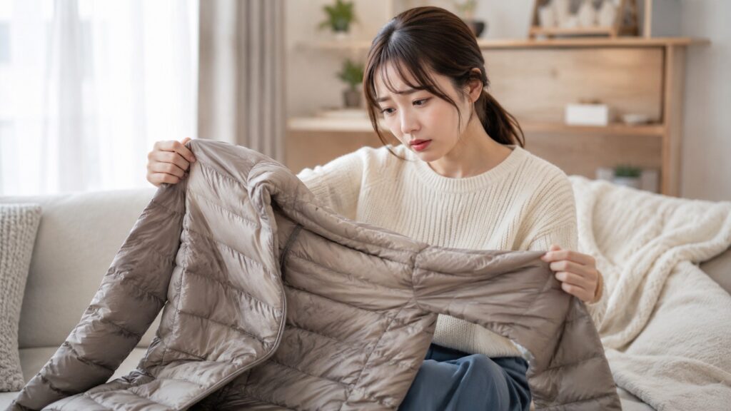 ダウンのボリュームが落ちる主な原因と理由
