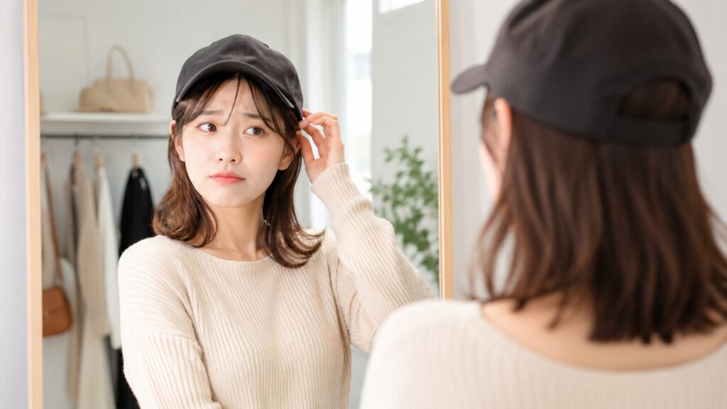 帽子が似合わない原因（特徴）