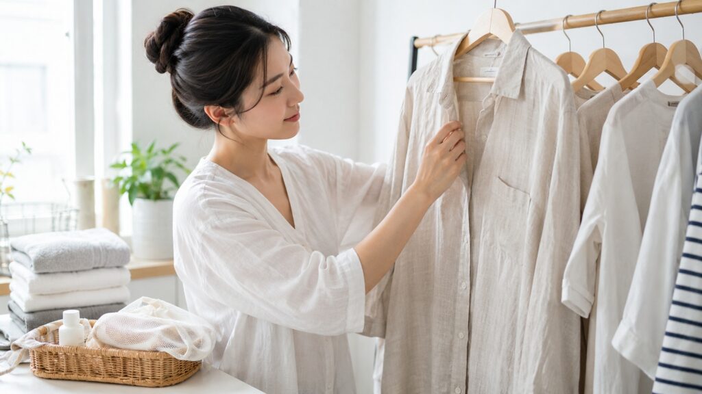 今日からできる「リネン素材」の正しい扱い方・ケア(トラブルの対策)