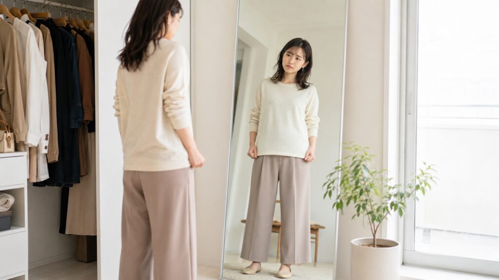 胴長短足に見える原因と理由