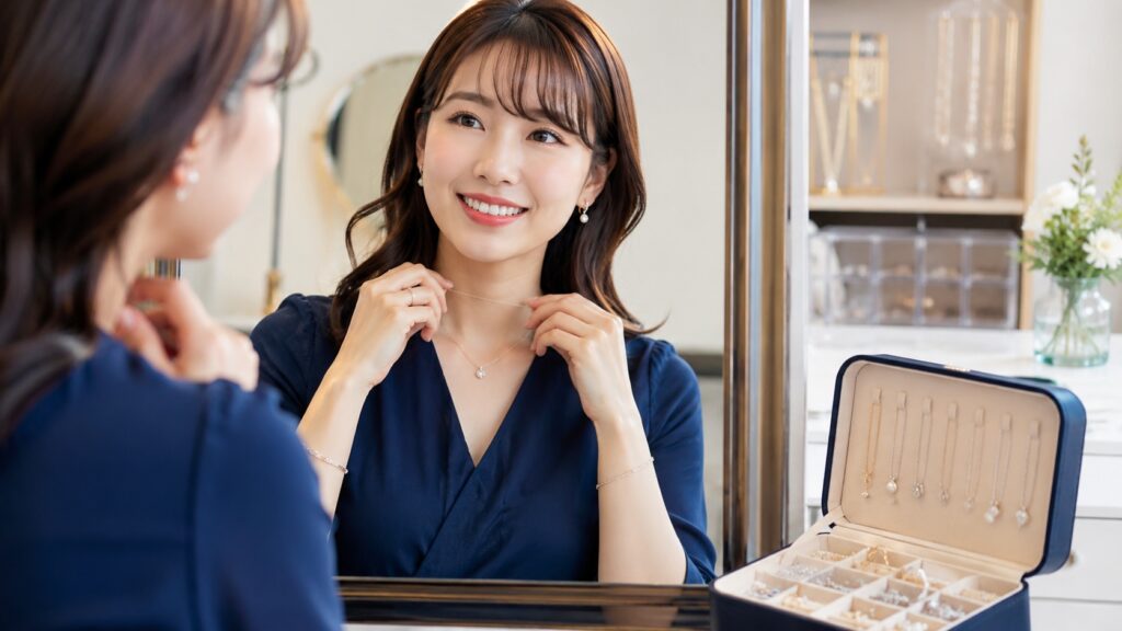 ネックレスの絡まりは「外した直後」と「収納中の動き」で決まる