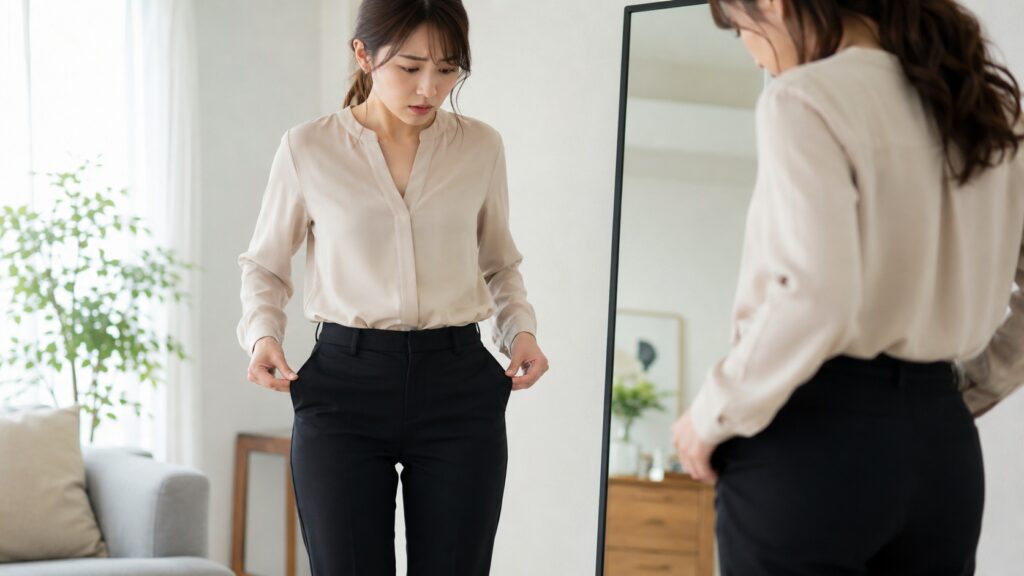 ポケットが膨らむ主な原因と理由