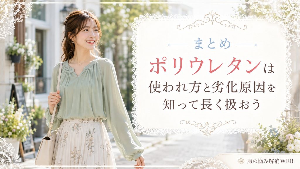 ポリウレタン入りのきれいな衣類を着て街を歩く女性