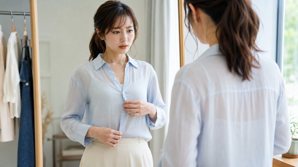 シャツが透ける主な原因と理由