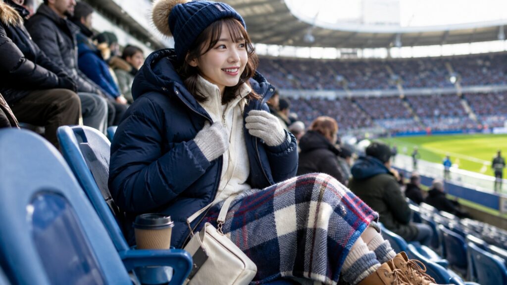 今日からできる正しい防寒対策(スポーツ観戦時のチェック表)