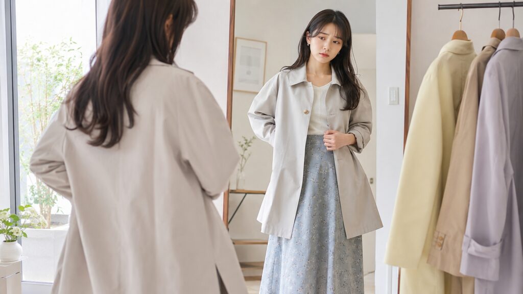 春アウターが決まらない主な原因と理由