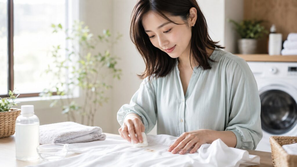 今日からできる服のシミ対策