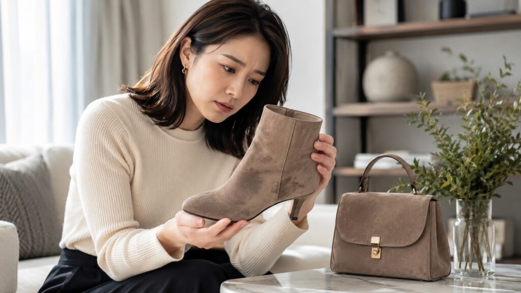 スエードが汚れやすい主な原因と理由