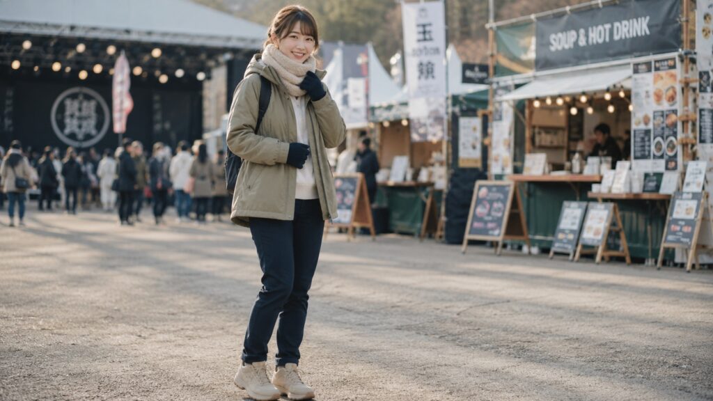 今日からできる冬フェスの服装対策